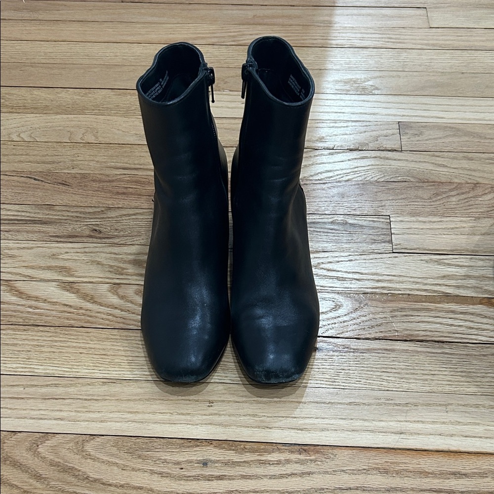 Steve Madden Black Ankle Booties